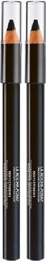 La Roche-Posay Toleriane Zacht Oogpotlood - Mat Zwart - 2 Stuks 3 La Roche-Posay Toleriane Zacht Oogpotlood - Mat Zwart - 2 Stuks