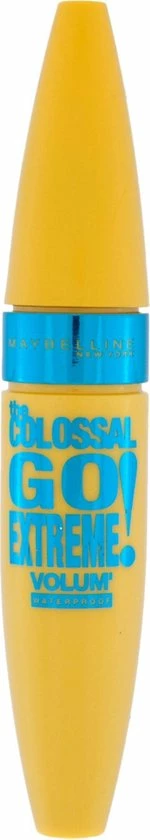 Maybelline Volum'Express Colossal Go Extreme! - Zwart - Waterproof Mascara 3 Maybelline Volum'Express Colossal Go Extreme! - Zwart - Waterproof Mascara