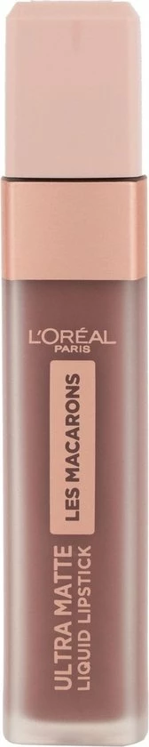 L’Oréal Paris L'Oréal Paris Les Macarons Langhoudende Matte Lipstick - 822 Mon Caramel – Nude – 6,7 Ml 12 L’Oréal Paris L'Oréal Paris Les Macarons Langhoudende Matte Lipstick - 822 Mon Caramel – Nude – 6,7 Ml - Afbeelding 10