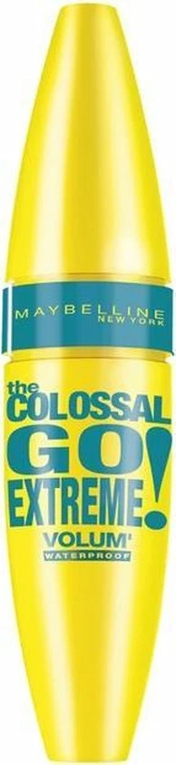 Maybelline Volum'Express Colossal Go Extreme! - Zwart - Waterproof Mascara 11 Maybelline Volum'Express Colossal Go Extreme! - Zwart - Waterproof Mascara - Afbeelding 9