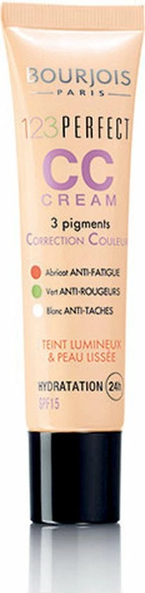 Bourjois 123 Perfect CC Cream - 033 Beige Rosé 12 Bourjois 123 Perfect CC Cream - 033 Beige Rosé - Afbeelding 10