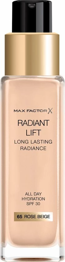Max Factor Radiant Lift FD - 65 Rose Beige 5 Max Factor Radiant Lift FD - 65 Rose Beige - Afbeelding 3