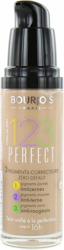 Bourjois 123 Perfect Foundation 055 Beige Foncé 3 Bourjois 123 Perfect Foundation 055 Beige Foncé