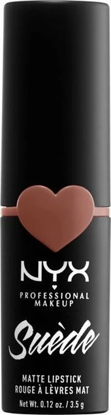 NYX Professional Makeup Suede Matte Lipstick - Dainty Gaze SDMLS02 - Lippenstift - 3,5 Gr 10 NYX Professional Makeup Suede Matte Lipstick - Dainty Gaze SDMLS02 - Lippenstift - 3,5 Gr - Afbeelding 8