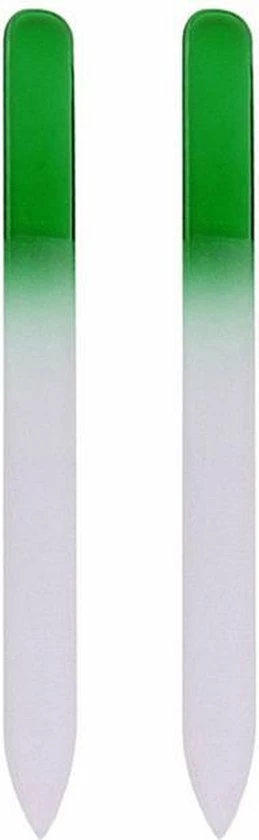Glazen Nagelvijl Groen - 2 Stuks - Glasvijl Manicure - ODaani 3 Glazen Nagelvijl Groen - 2 Stuks - Glasvijl Manicure - ODaani