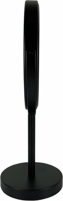 Gerard Brinard Metalen Make-up Spiegel Mat Zwart- 7x Vergroting 18cm 4 Gerard Brinard Metalen Make-up Spiegel Mat Zwart- 7x Vergroting 18cm - Afbeelding 2