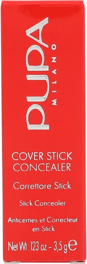 PUPA Milano Cover Stick Concealer 002 - Beige 5 Gr 4 PUPA Milano Cover Stick Concealer 002 - Beige 5 Gr - Afbeelding 2