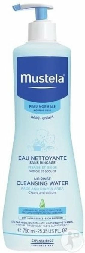 Reinigingswater Vor Baby's Mustela (750 Ml) 7 Reinigingswater Vor Baby's Mustela (750 Ml) - Afbeelding 5