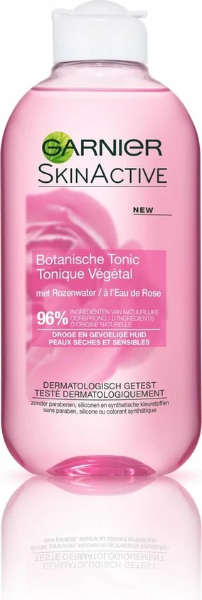 Garnier Skinactive Face Skin Naturals Essentials Droge Huid - Rose - 200ml - Tonic 9 Garnier Skinactive Face Skin Naturals Essentials Droge Huid - Rose - 200ml - Tonic - Afbeelding 7