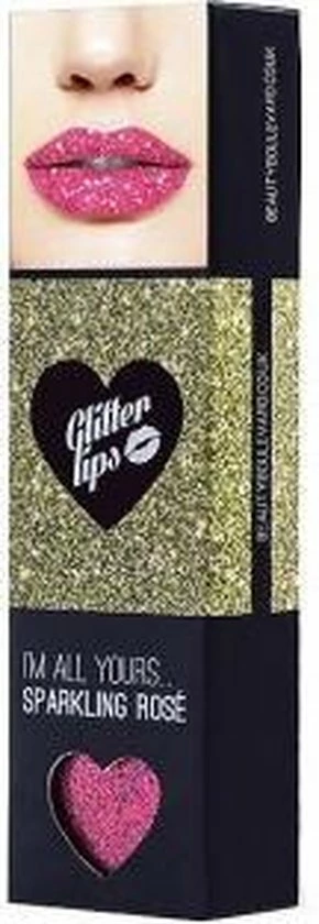 Beauty Blvd Glitter Lips Sparkling Rose 3 Piece Gift Set: Gloss Bond 3.5ml - Glitter 3g - Lip Brush 6 Beauty Blvd Glitter Lips Sparkling Rose 3 Piece Gift Set: Gloss Bond 3.5ml - Glitter 3g - Lip Brush - Afbeelding 4