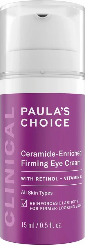 Paula's Choice Clinical Ceramide Oogcr Me - Met Retinol & Vitamine C - Alle Huidtypen - 15 Ml 3 Paula's Choice Clinical Ceramide Oogcr Me - Met Retinol & Vitamine C - Alle Huidtypen - 15 Ml