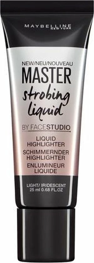 Maybelline Master Strobing Liquid - 100 Light 14 Maybelline Master Strobing Liquid - 100 Light - Afbeelding 12