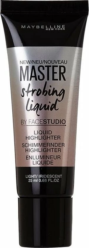 Maybelline Master Strobing Liquid - 100 Light 13 Maybelline Master Strobing Liquid - 100 Light - Afbeelding 11
