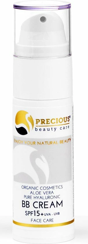 Precious Beauty Care BB Cream - BB Cream - Cosmetica - Huidverzorging - Huidverbetering - Vegan - Skincare - Biologisch - Anti-Aging - SPF - Natuurlijk - Universele Kleur - Alle Huidtypes - Eczeem - Rosacea - Acne - Gevoelige Huid - Droge Huid 3 Precious Beauty Care BB Cream - BB Cream - Cosmetica - Huidverzorging - Huidverbetering - Vegan - Skincare - Biologisch - Anti-Aging - SPF - Natuurlijk - Universele Kleur - Alle Huidtypes - Eczeem - Rosacea - Acne - Gevoelige Huid - Droge Huid