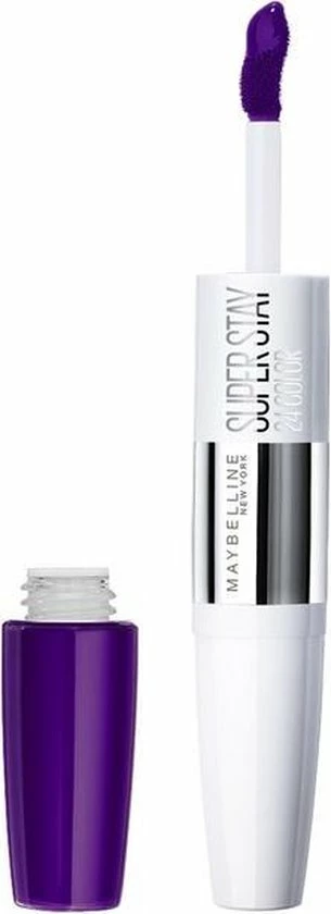 Maybelline Superstay 24h Lippenstift - 800 Purple 22 Maybelline Superstay 24h Lippenstift - 800 Purple - Afbeelding 20
