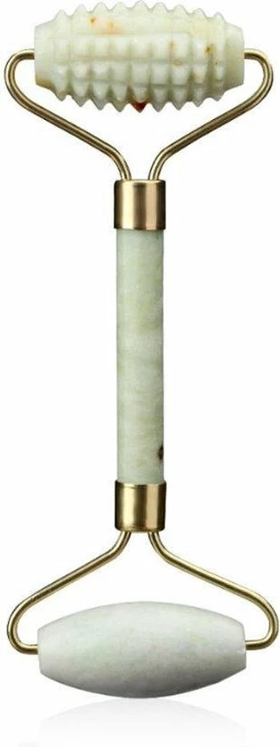 Labizz Jade Roller - Hoge Kwaliteit - Gezichtmassage - Anti Acne - Anti Rimpels - Beautyproduct - Anti Hoofdpijn - Gezichtsroller 4 Labizz Jade Roller - Hoge Kwaliteit - Gezichtmassage - Anti Acne - Anti Rimpels - Beautyproduct - Anti Hoofdpijn - Gezichtsroller - Afbeelding 2