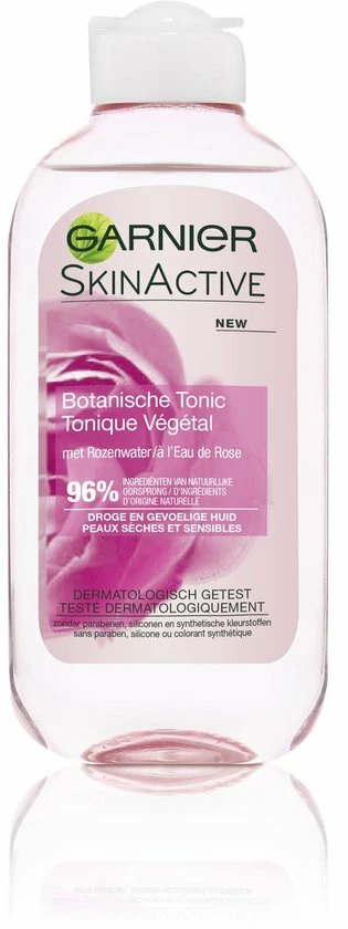 Garnier Skinactive Face Skin Naturals Essentials Droge Huid - Rose - 200ml - Tonic 13 Garnier Skinactive Face Skin Naturals Essentials Droge Huid - Rose - 200ml - Tonic - Afbeelding 11