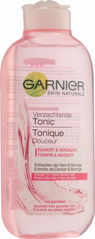 Garnier Skinactive Face Skin Naturals Essentials Droge Huid - Rose - 200ml - Tonic 11 Garnier Skinactive Face Skin Naturals Essentials Droge Huid - Rose - 200ml - Tonic - Afbeelding 9
