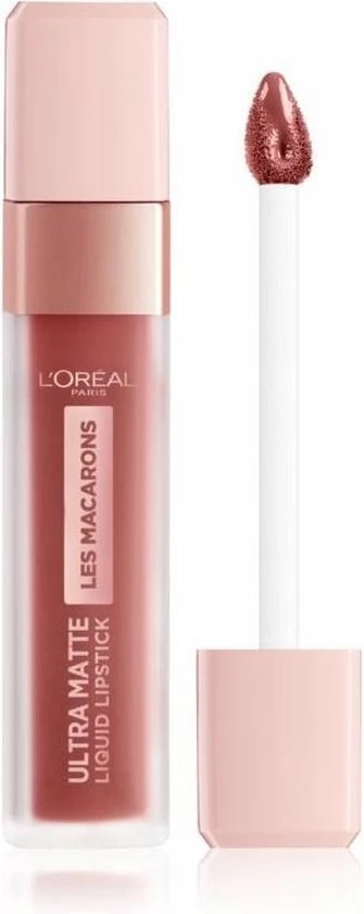 L’Oréal Paris L'Oréal Paris Les Macarons Langhoudende Matte Lipstick - 822 Mon Caramel – Nude – 6,7 Ml 13 L’Oréal Paris L'Oréal Paris Les Macarons Langhoudende Matte Lipstick - 822 Mon Caramel – Nude – 6,7 Ml - Afbeelding 11