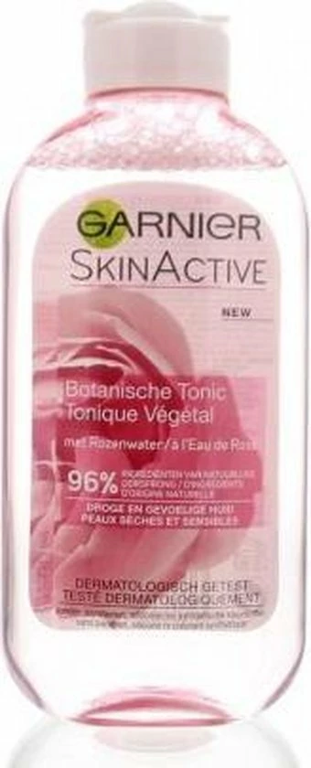 Garnier Skinactive Face Skin Naturals Essentials Droge Huid - Rose - 200ml - Tonic 14 Garnier Skinactive Face Skin Naturals Essentials Droge Huid - Rose - 200ml - Tonic - Afbeelding 12