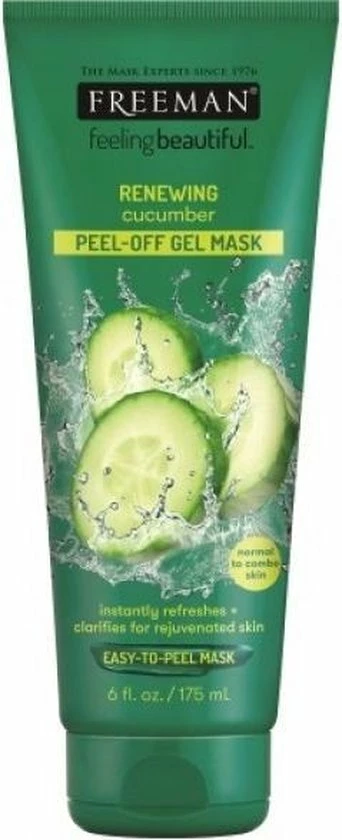 Freeman Peel Off Mask - Cucumber - 175ml 3 Freeman Peel Off Mask - Cucumber - 175ml