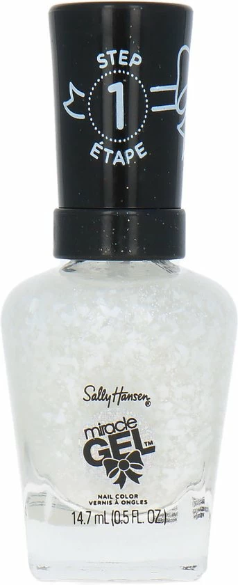 Sally Hansen Miracle Gel Nagellak - 900 Snow What You Want 3 Sally Hansen Miracle Gel Nagellak - 900 Snow What You Want