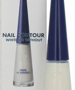 Herome Nail Contour Nagellak White Or Without - Verstevigende Nagellak Voor Parelwitte Nagelranden - Laat Het Nagelbed Langer Lijken - 10ml. -Maybelline-winkel 357x840 1