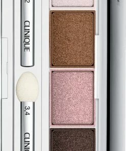 Clinique All About Shadow Quad Oogschaduw 06 Pink Chocolate 4,8 G Mat, Satijn, Shimmer