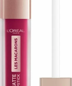 L?Or?al Paris L Or Al Paris Les Macarons Langhoudende Matte Lipstick - 838 Berry Cherie - Paars - 6,7 Ml -Maybelline-winkel 370x840 5