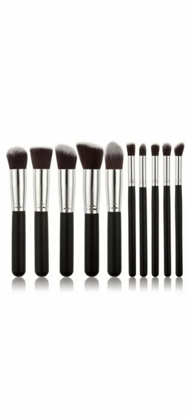 Merkloos Luxe Make Up Kwasten Set - 1 Gratis Fon Kwast - Make Up Brush - Oogschaduw – Beauty - Foundation Kwast - Poederkwast - Brush - Make Up - Cosmetica - Kwasten Set – Make Up Penselen Set – Make Up Set. 4 Merkloos Luxe Make Up Kwasten Set - 1 Gratis Fon Kwast - Make Up Brush - Oogschaduw – Beauty - Foundation Kwast - Poederkwast - Brush - Make Up - Cosmetica - Kwasten Set – Make Up Penselen Set – Make Up Set. - Afbeelding 2