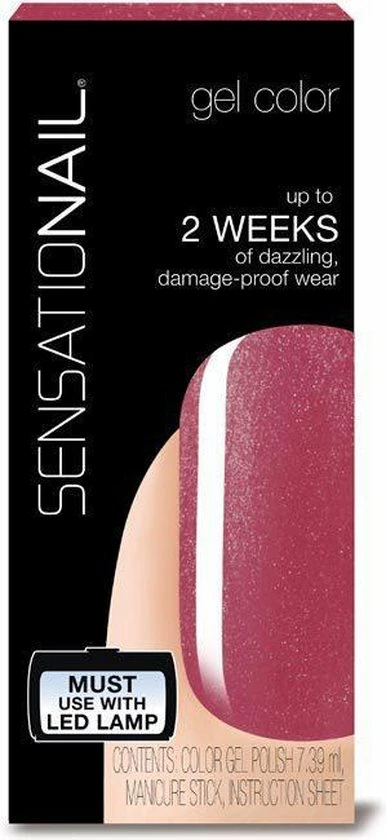 Sensationail Gel Polish - Love Bite - Roze - Gel Nagellak 3 Sensationail Gel Polish - Love Bite - Roze - Gel Nagellak