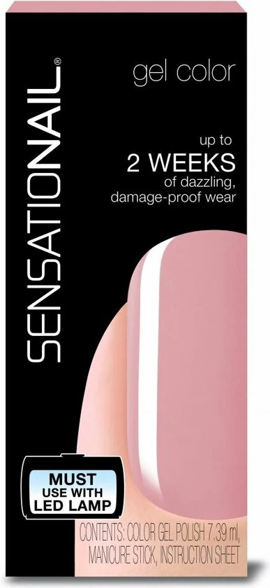 SensatioNail Gel Polish Pink Sand - Gel Nagellak - Roze 5 SensatioNail Gel Polish Pink Sand - Gel Nagellak - Roze - Afbeelding 3
