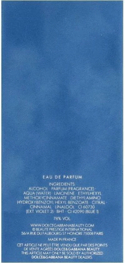 Dolce & Gabbana Light Blue Intense - 50 Ml - Eau De Parfum Spray - Damesparfum 6 Dolce & Gabbana Light Blue Intense - 50 Ml - Eau De Parfum Spray - Damesparfum - Afbeelding 4