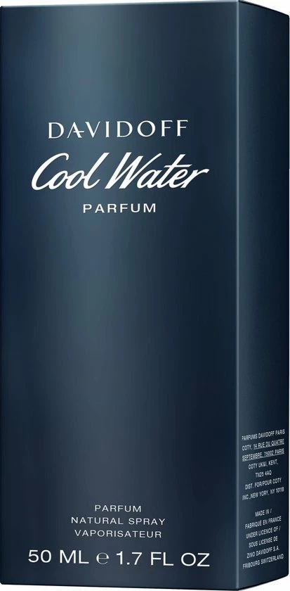 Davidoff Cool Water Mannen PARFUM 50 Ml 4 Davidoff Cool Water Mannen PARFUM 50 Ml - Afbeelding 2