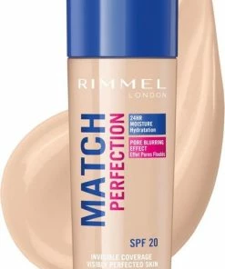 Rimmel London Match Perfection SPF20 Foundation - 010 Light Porcelain 27 Rimmel London Match Perfection SPF20 Foundation - 010 Light Porcelain -Maybelline-winkel 430x840 3