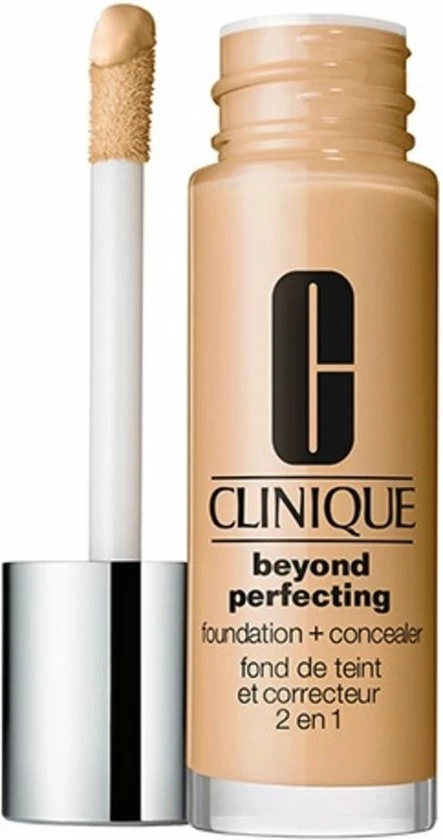 Clinique Beyond Perfecting Foundation + Concealer - 01 Linen 8 Clinique Beyond Perfecting Foundation + Concealer - 01 Linen - Afbeelding 6