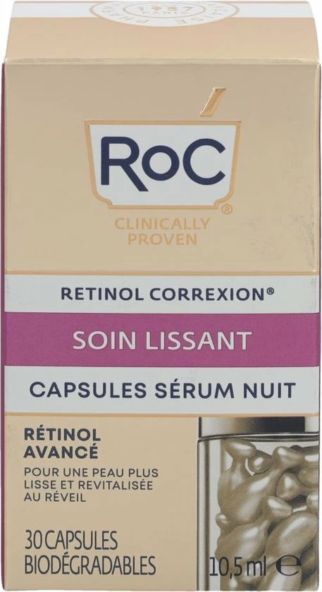 RoC Retinol Correxion Line Smooth Night Serum Capsules 14 RoC Retinol Correxion Line Smooth Night Serum Capsules - Afbeelding 12