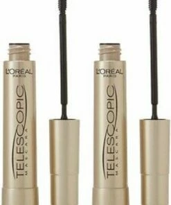 L’Oréal Paris L'Oreal Paris Telescopic Mascara Zwart - 2 Stuk -Maybelline-winkel 475x840
