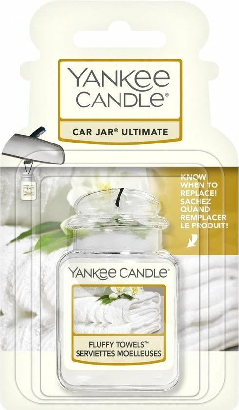 Yankee Candle - Fluffy Towels Ultimate Car Jar 5 Yankee Candle - Fluffy Towels Ultimate Car Jar - Afbeelding 3