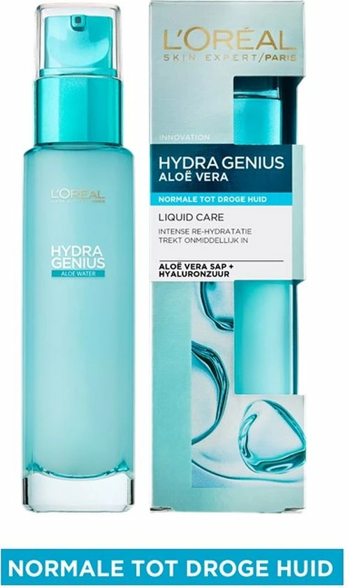 L?Or?al Paris L'Or Al Paris Hydra Genius Dagcr Me - 70 Ml - Normale Tot Droge Huid 12 L?Or?al Paris L'Or Al Paris Hydra Genius Dagcr Me - 70 Ml - Normale Tot Droge Huid - Afbeelding 10