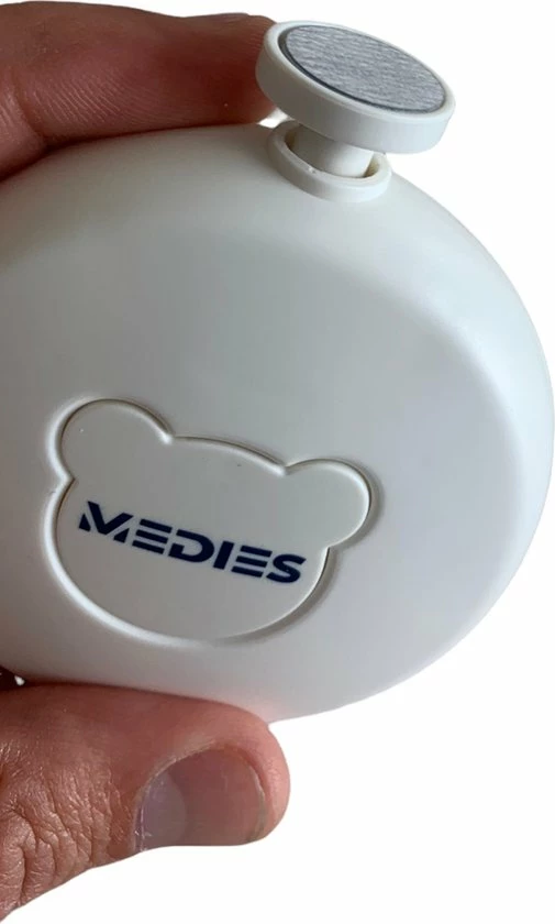 Medies Elektrische Baby Nagelvijl | Elektrische Baby Nagelknipper | Nageltrimmer | Nagelset Veilig En Zacht Voor Baby En Volwassen Zeer Stil Draadloos En Exclusief Batterij 6 Medies Elektrische Baby Nagelvijl | Elektrische Baby Nagelknipper | Nageltrimmer | Nagelset Veilig En Zacht Voor Baby En Volwassen Zeer Stil Draadloos En Exclusief Batterij - Afbeelding 4