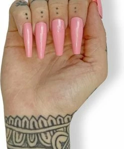 Rose - Nail Tabs - Press On Nails - Nep Nagels - Plak Nagels -Maybelline-winkel 508x840 2