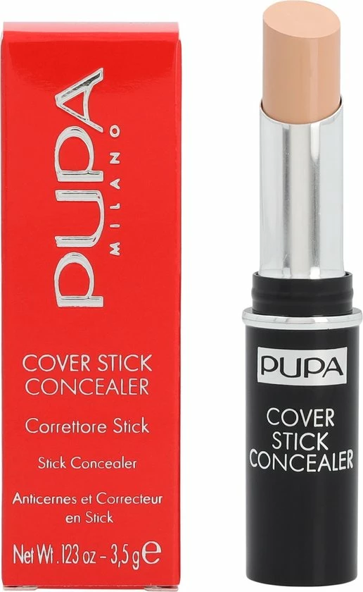 PUPA Milano Cover Stick Concealer 002 - Beige 5 Gr 5 PUPA Milano Cover Stick Concealer 002 - Beige 5 Gr - Afbeelding 3