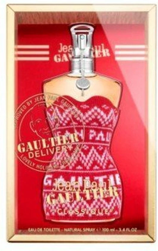 Jean Paul Gaultier Classique Xmas Edition 2021 - 100 Ml - Eau De Toilette Spray - Damesparfum 4 Jean Paul Gaultier Classique Xmas Edition 2021 - 100 Ml - Eau De Toilette Spray - Damesparfum - Afbeelding 2