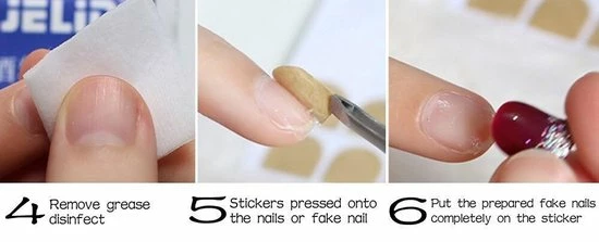 Merkloos Roze Witte Lijn Nagels - Plaktabs - Plaknagels - Kort - Nagellijm 6 Merkloos Roze Witte Lijn Nagels - Plaktabs - Plaknagels - Kort - Nagellijm - Afbeelding 4