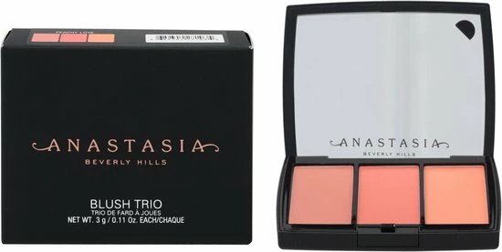 Anastasia Beverly Hills Blush Trio - #03 Peachy Love 9 Anastasia Beverly Hills Blush Trio - #03 Peachy Love - Afbeelding 7