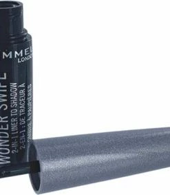 Rimmel London Wonder Swipe Eyeliner - 001 Slay Silver 39 Rimmel London Wonder Swipe Eyeliner - 001 Slay Silver -Maybelline-winkel 550x282 2