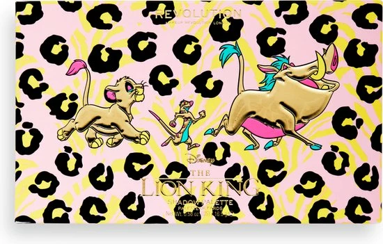 Makeup Revolution X Disney Lion King - Hakuna Matata Shadow Palette 4 Makeup Revolution X Disney Lion King - Hakuna Matata Shadow Palette - Afbeelding 2