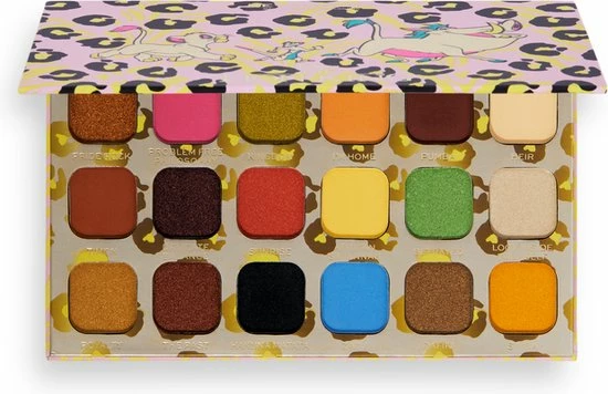 Makeup Revolution X Disney Lion King - Hakuna Matata Shadow Palette 6 Makeup Revolution X Disney Lion King - Hakuna Matata Shadow Palette - Afbeelding 4