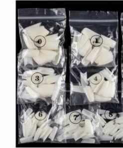 ISO Products Nageltips 500 Stuks Naturel + Nagellijm 5ml - Nepnagels